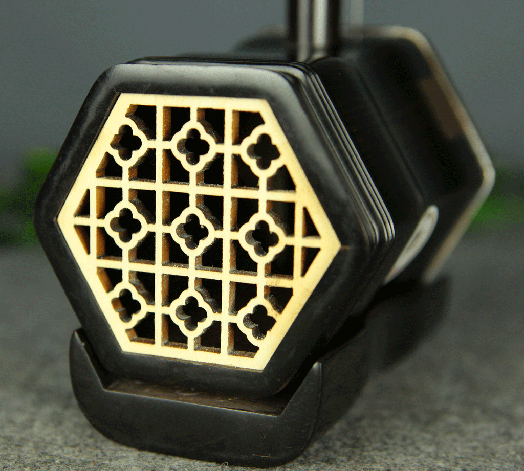 精品印尼黑檀木 3033号二胡 (现货)