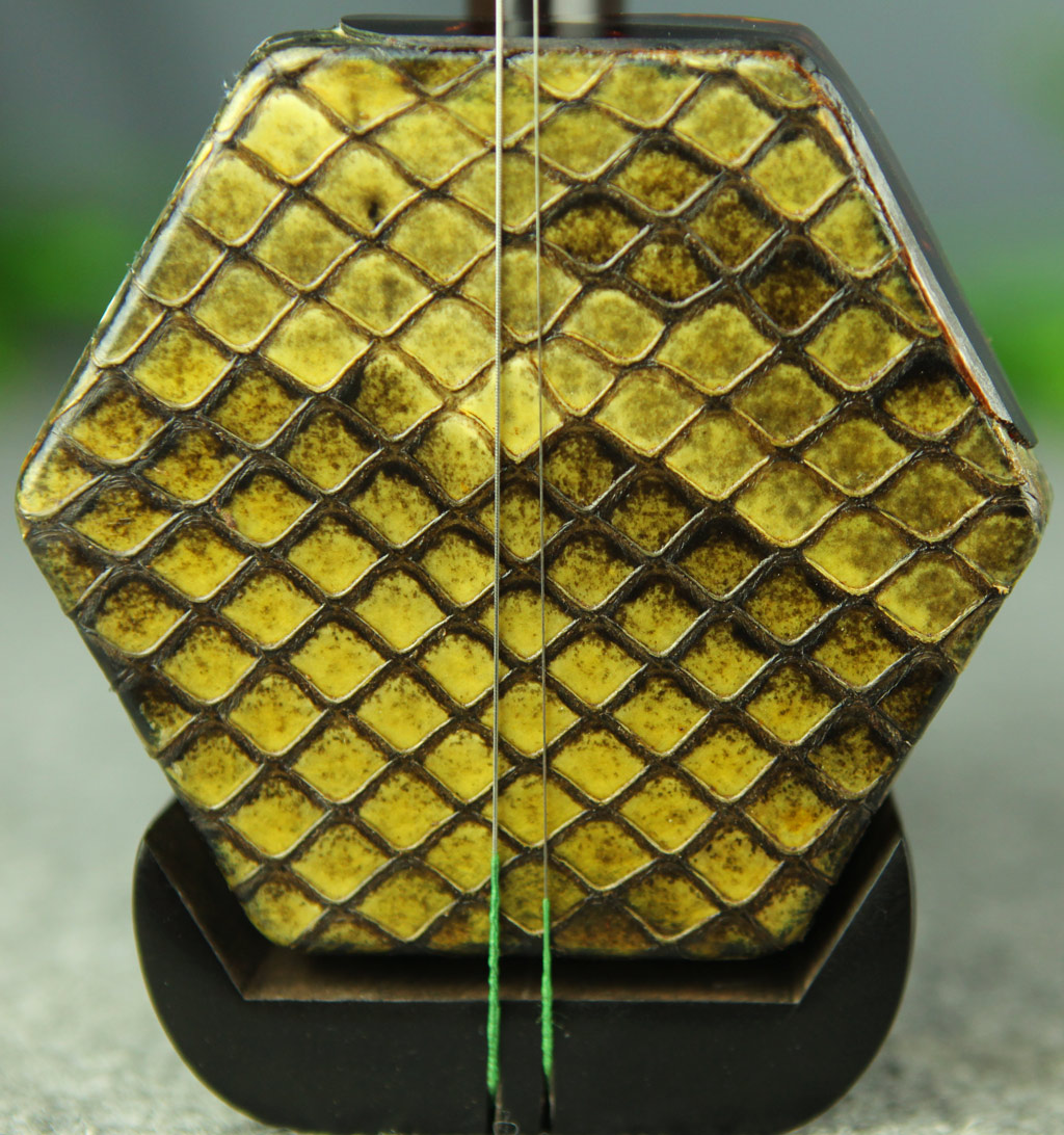 精品紫光黑檀木龙头 6622号二胡 (现货)